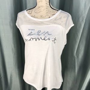 INC “Zen Moment” White T-Shirt